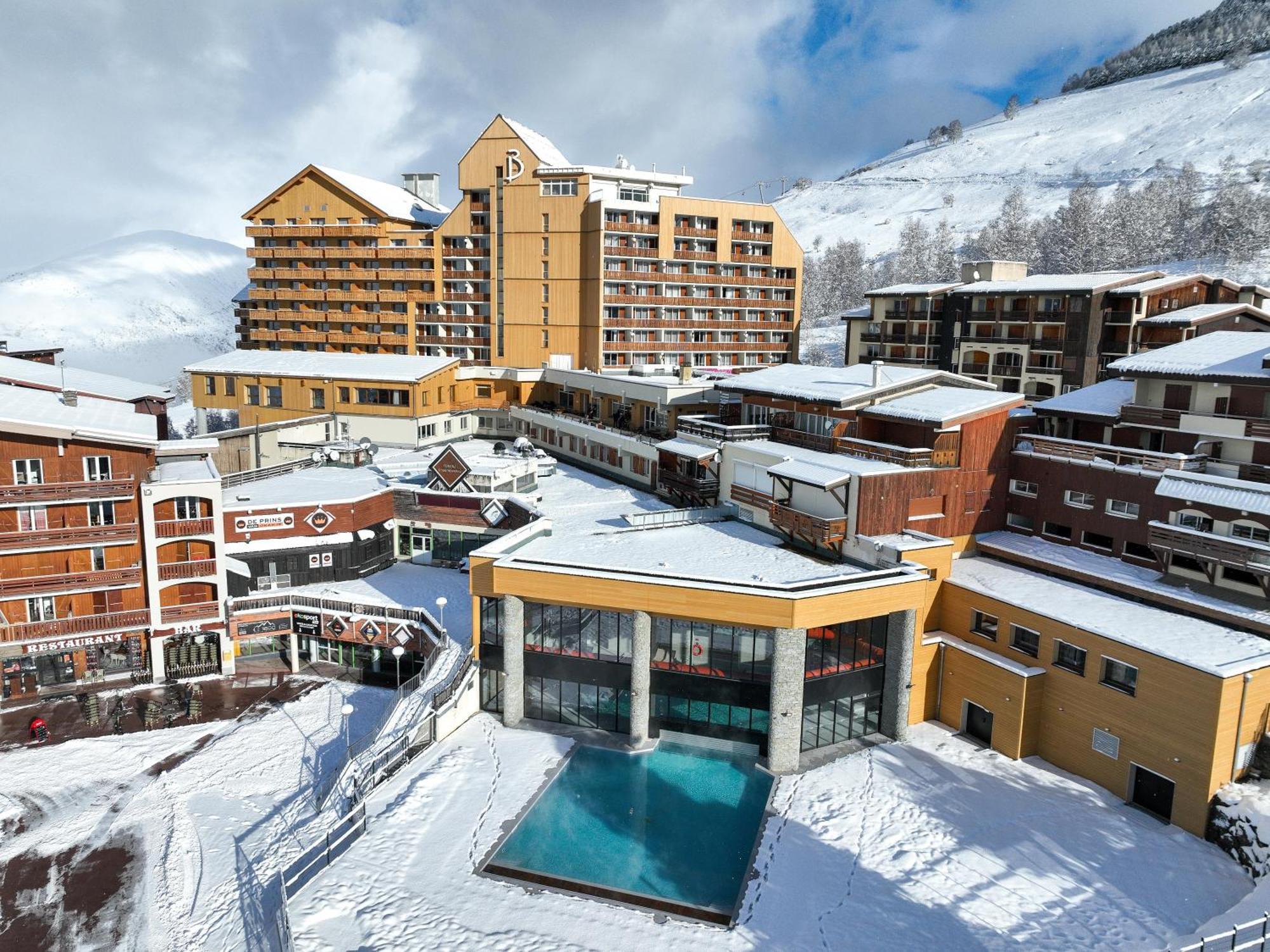 فندق Belambra Clubs Les 2 Alpes Les Cretes لو دوز آلب المظهر الخارجي الصورة
