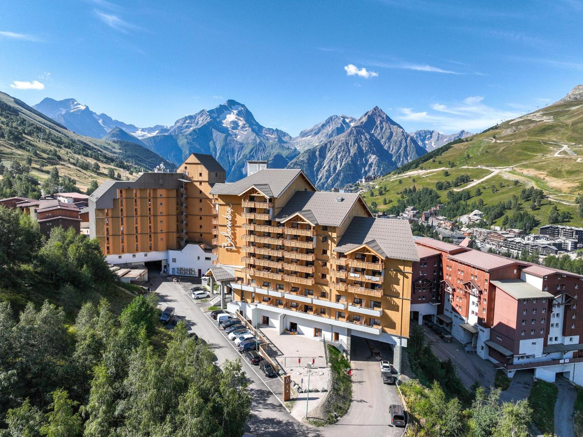 فندق Belambra Clubs Les 2 Alpes Les Cretes لو دوز آلب المظهر الخارجي الصورة